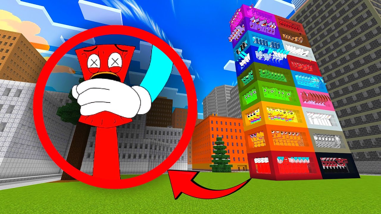 More NEW Sprunki OC Nextbots In Colored Boxes Minecraft PE MOD
