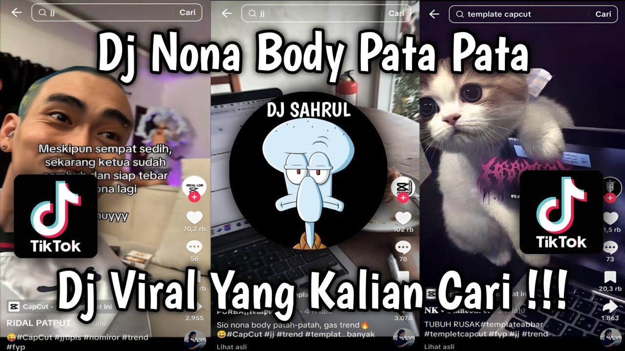 DJ NONA BODY PATA PATA TREND VIRAL JEDAG JEDUG FYP TIKTOK! 