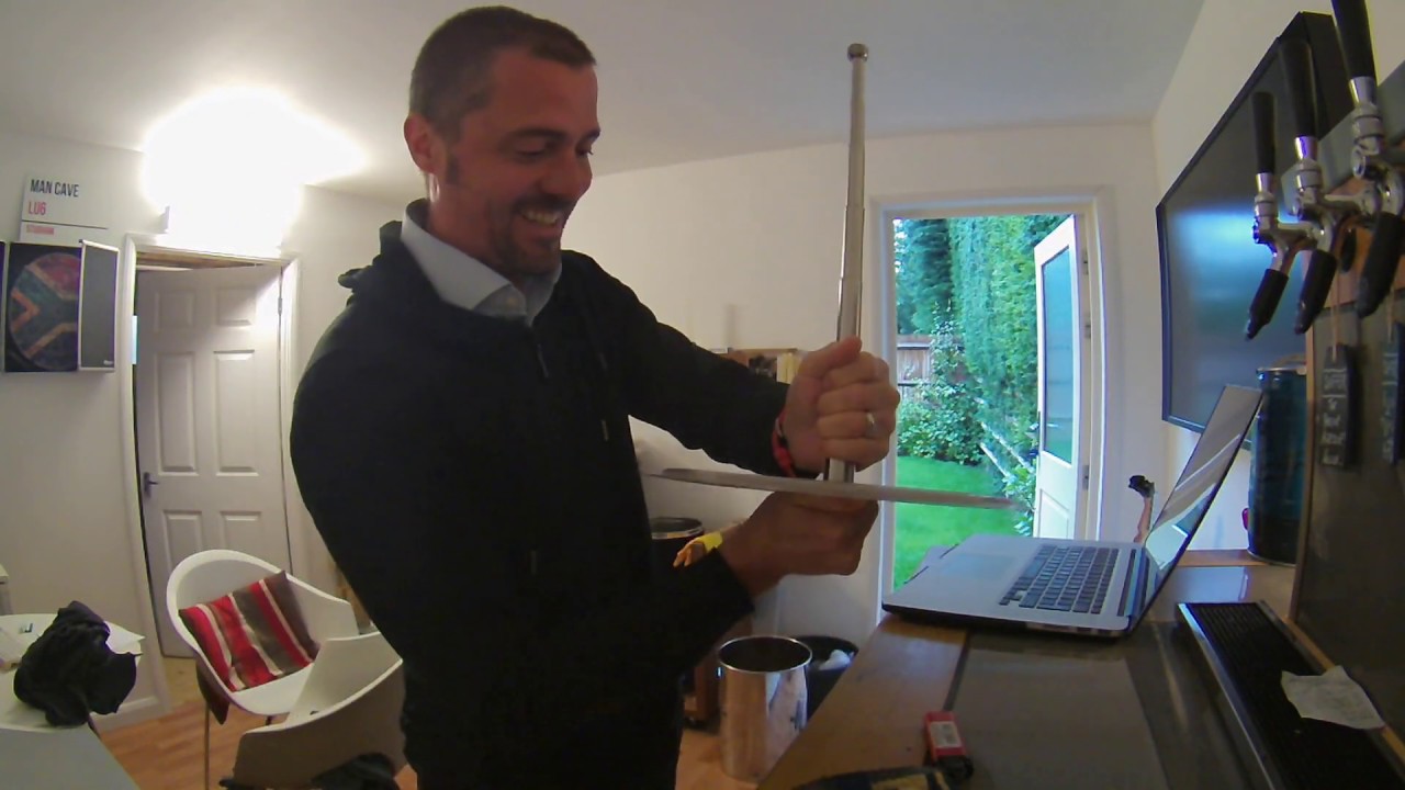 Brew Day with Angel Homebrew telescopic malt pipe on the Hopcat