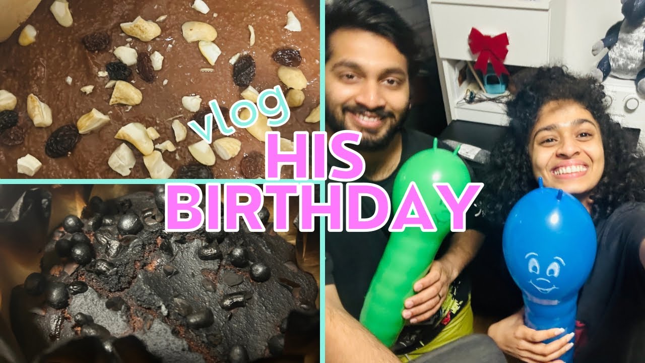 കരിഞ്ഞ കേക്ക് കൊണ്ടൊരു birthday | Oven ചതിച്ചു🥲💔| Unexpected Birthday Vlog #birthday #birthdaycake 