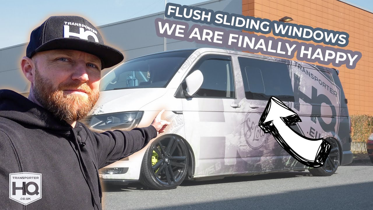 Новое раздвижное стекло для VW Transporter от Camper Glass. Мы наконец-то счастливы! T5/T6/T61
