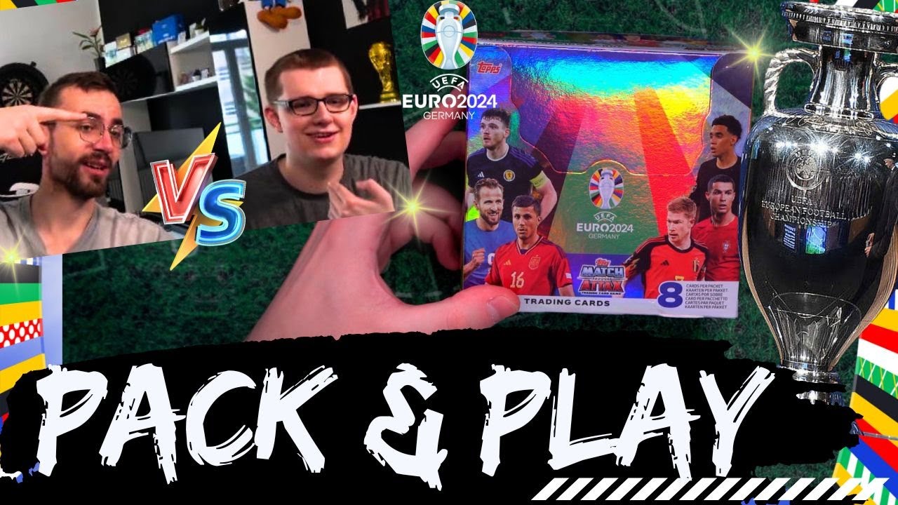 Topps EURO 2024 MATCH ATTAX PACK & PLAY vs HENDRIK SCHUSTER 😱🔥