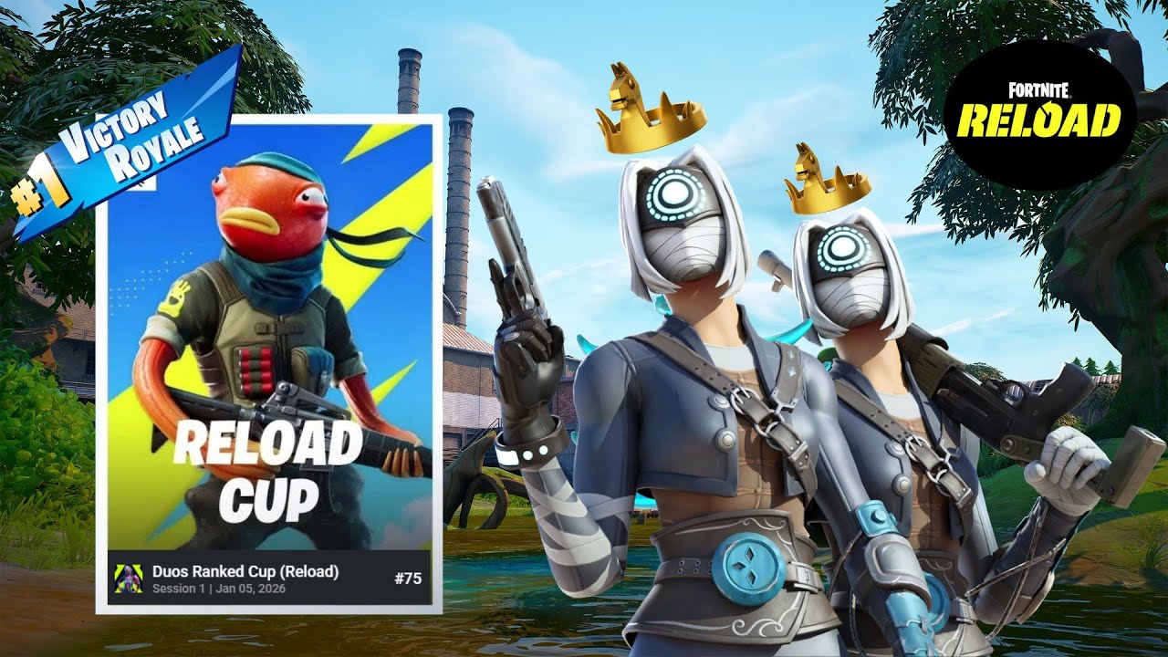 Eu Top 75 Duo Ranked Reload Cup-on?!💣👑😲