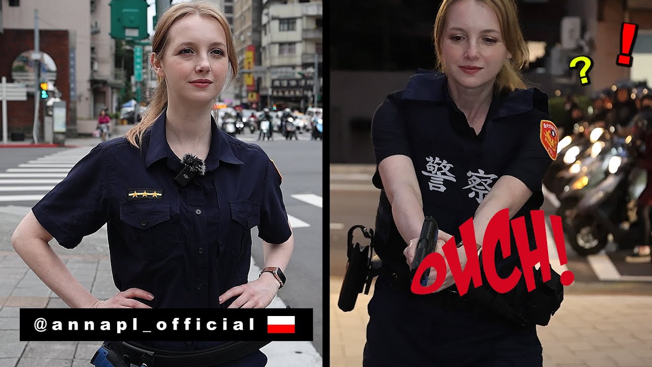 【波蘭媽媽加入中華民國警隊】第一天就受到震撼教育! Training Day