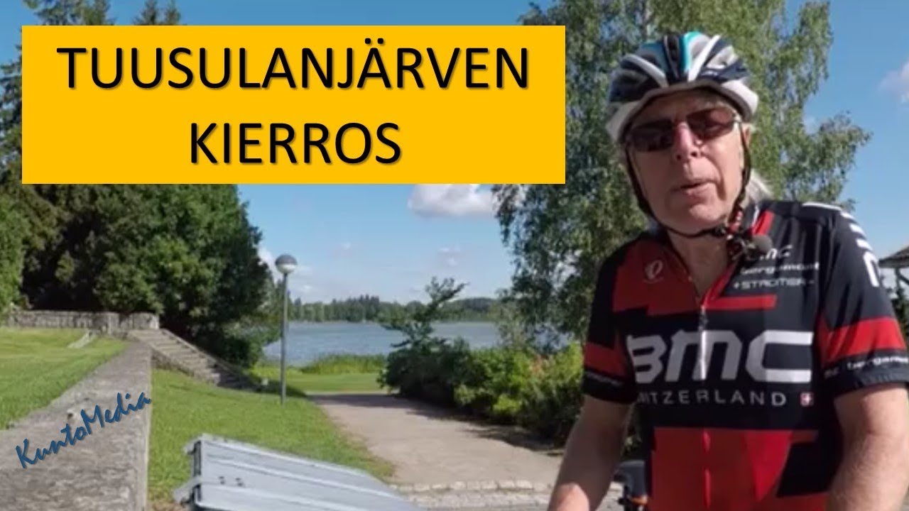 Fillarilla Tuusulanjärven ympäri