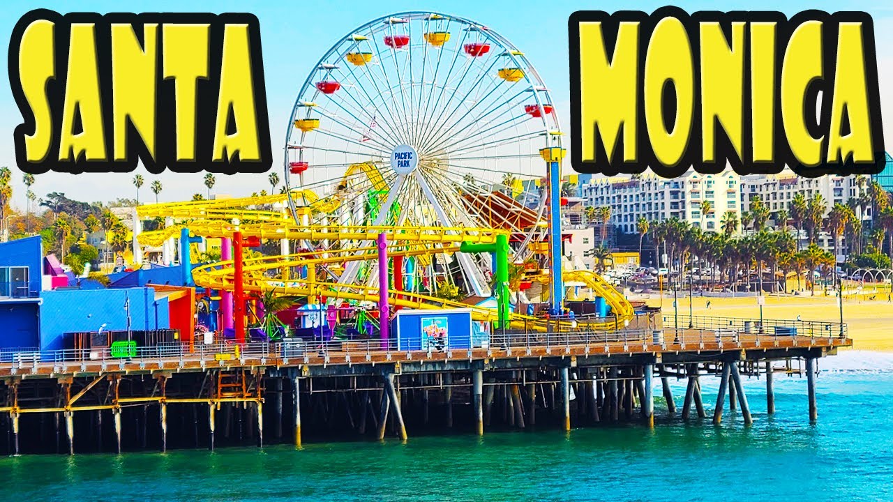 Walking Tour of the SANTA MONICA PIER with NO TOURISTS