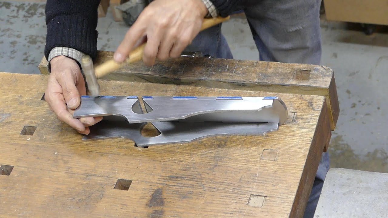 서양 대패 만들기(Bench rabbet plane)