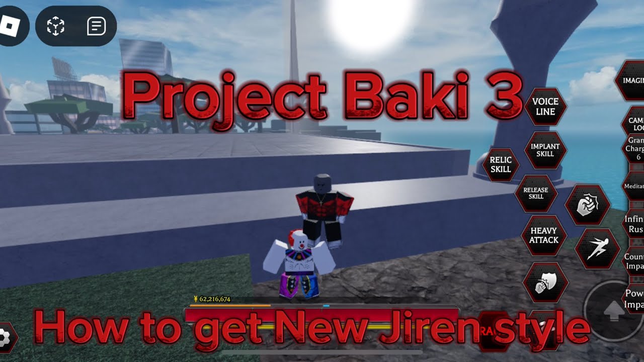 (Project Baki) How to get New Jiren Style Detailed guide