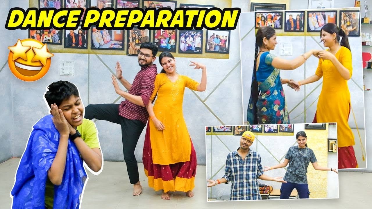 FUNNY WEDDING DANCE PREPARATION 😂😂 Shikha Shan wedding dance