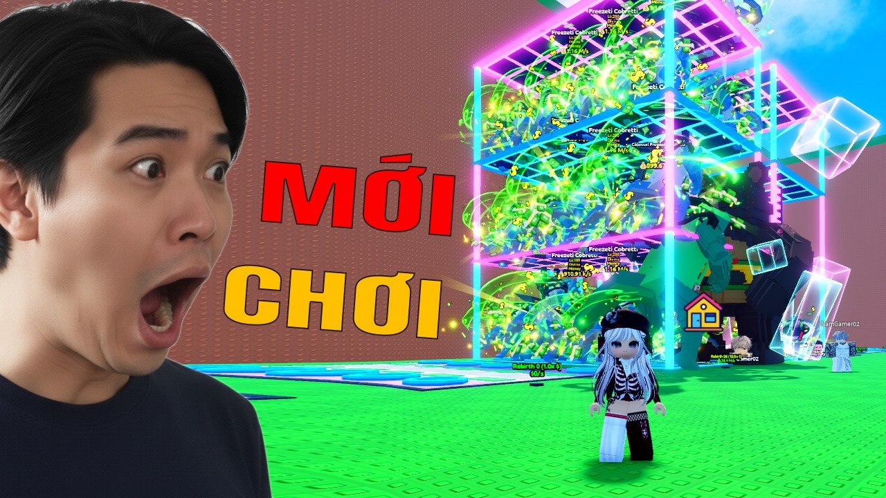 MÌNH THỬ PHẢN ỨNG CỦA FAN CHỊ NẤM KHI CHỊ NẤM FULL BRAINROTS THẰN LẰN KHI MỚI CHƠI GAME ĐƯỢC 3 NGÀY