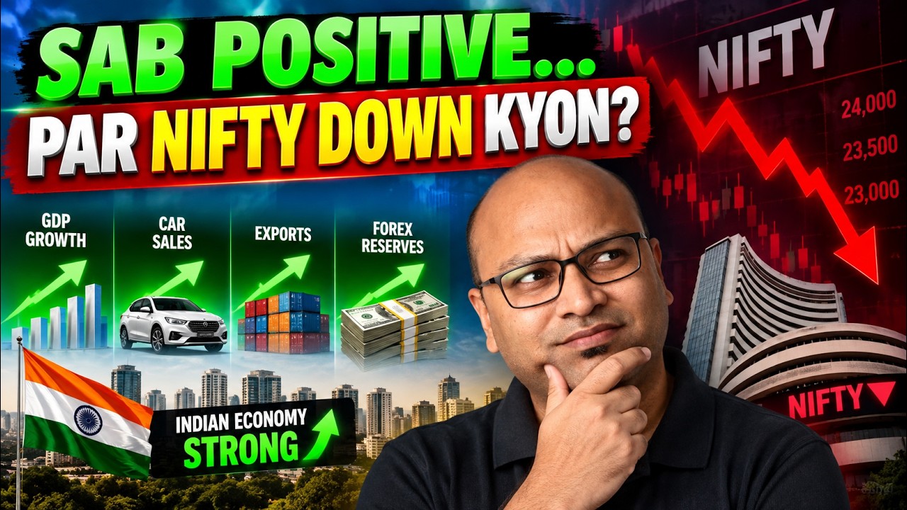 Banknifty - NIFTY Monday Prediction - Sab Kuch Positive Hai Fir Bhi Gira Kyun?