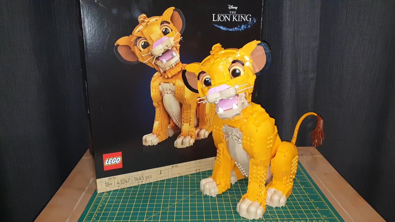 Lego Disney 43247 - Young Simba the Lion King - Speed Build #lego #legoyoungsimba #legolionking