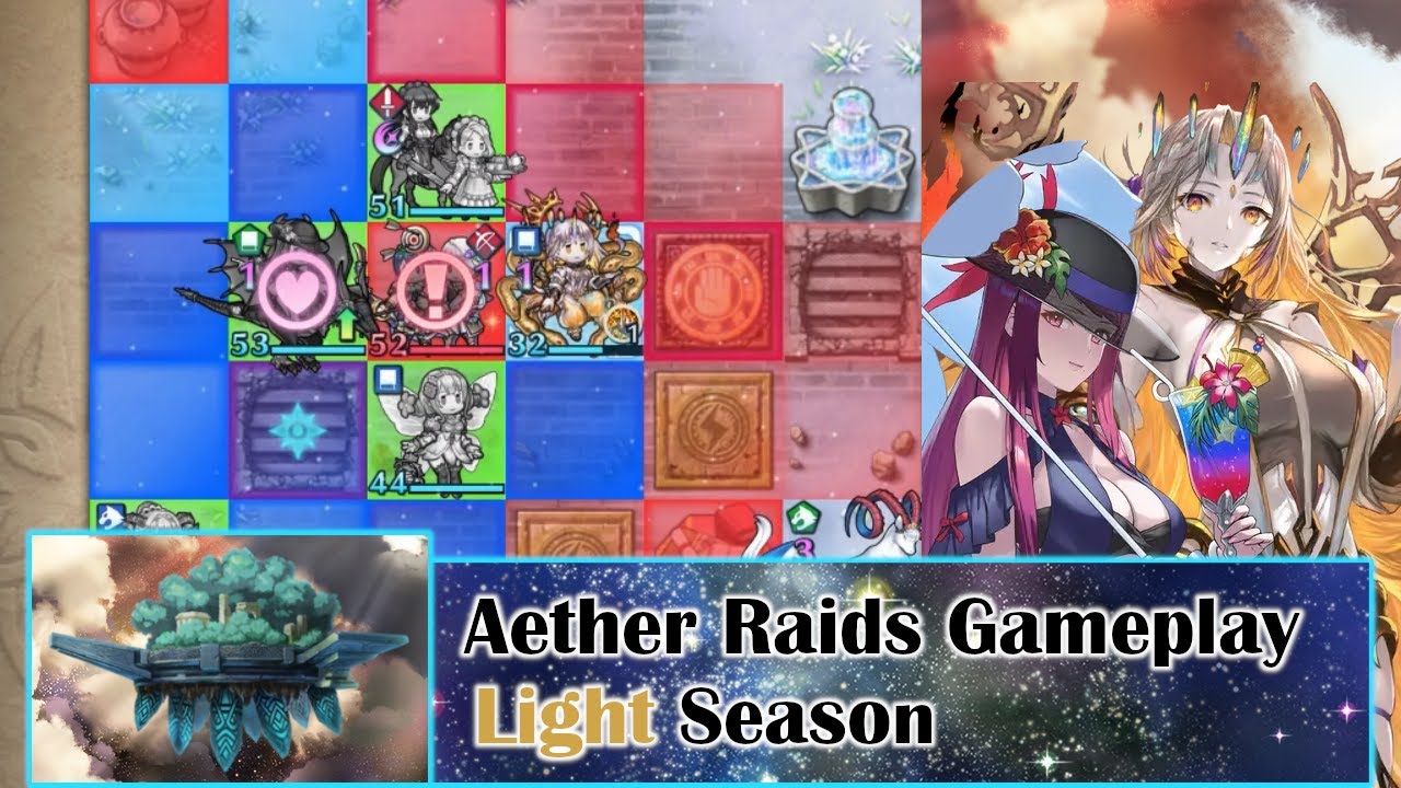 [FEH] Welcome to Warp Central - Aether Raids Gameplay #45