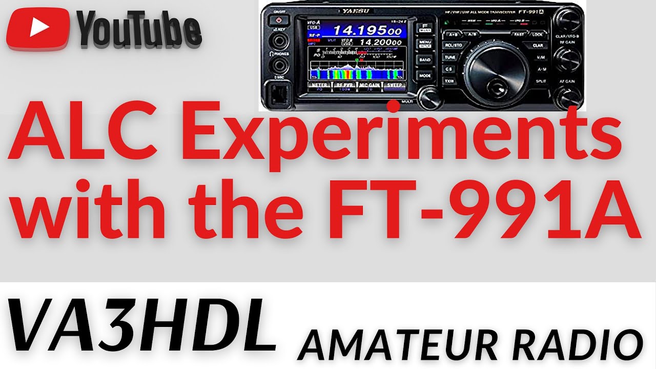 ALC Experiments with the FT-991A
