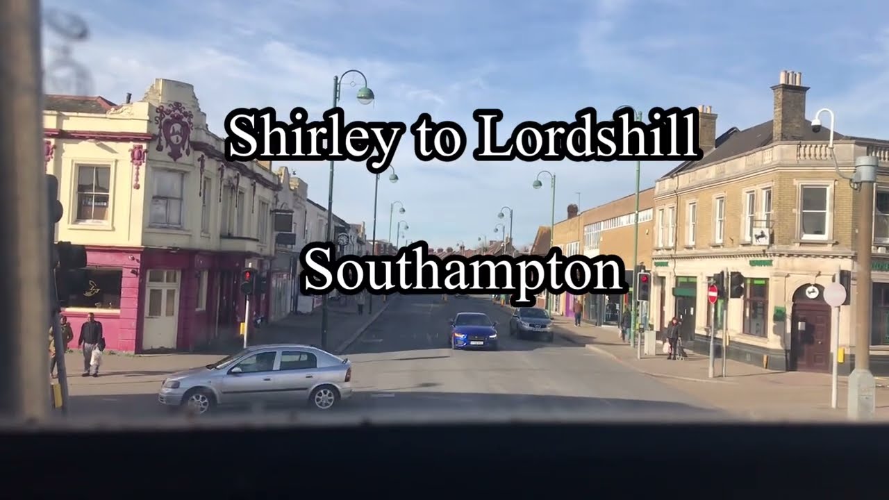 Shirley to Lordshill Southampton Bus Journey