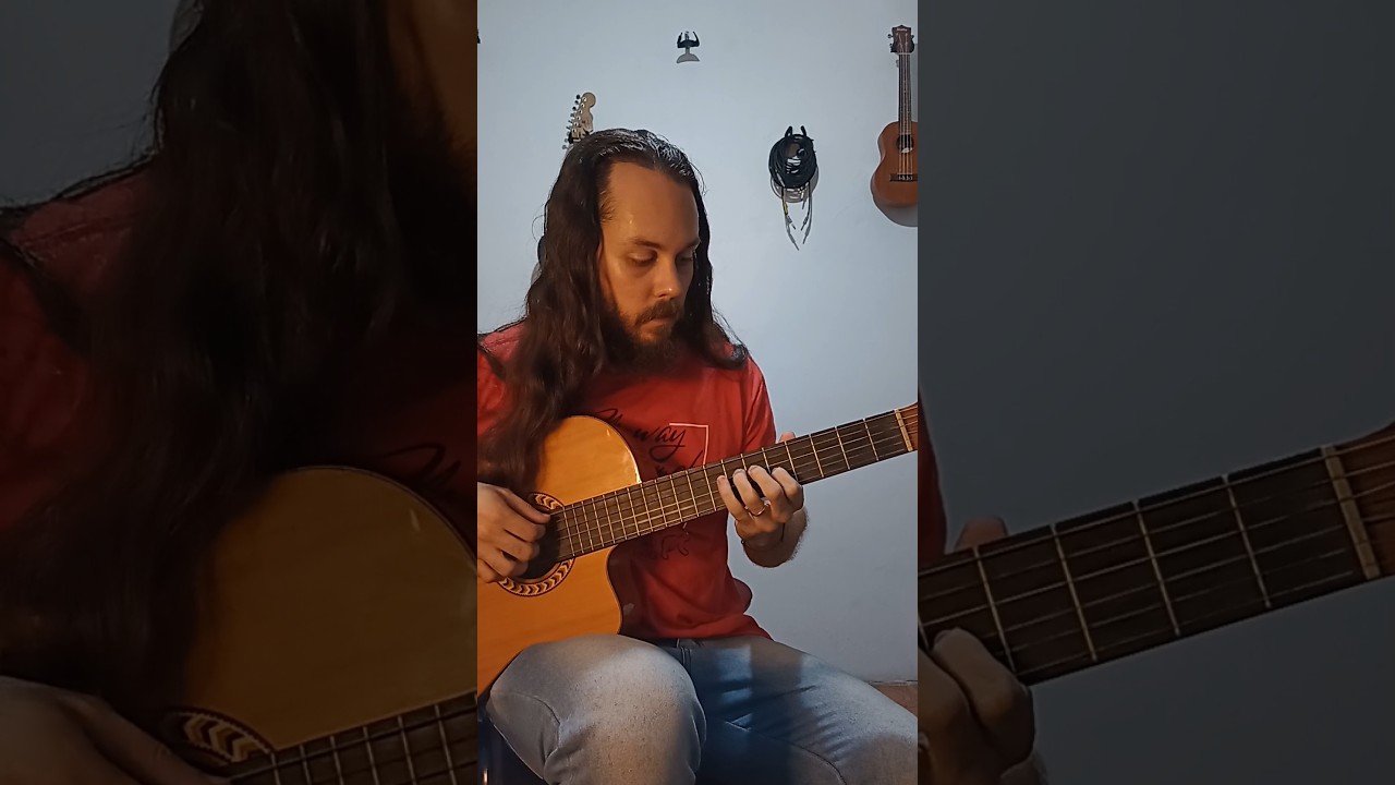 Desafio n&uacute;mero 1 (Dedilhado no viol&atilde;o) #violao #auladeviolao #luanjunca #guitar #viol&atilde;o
