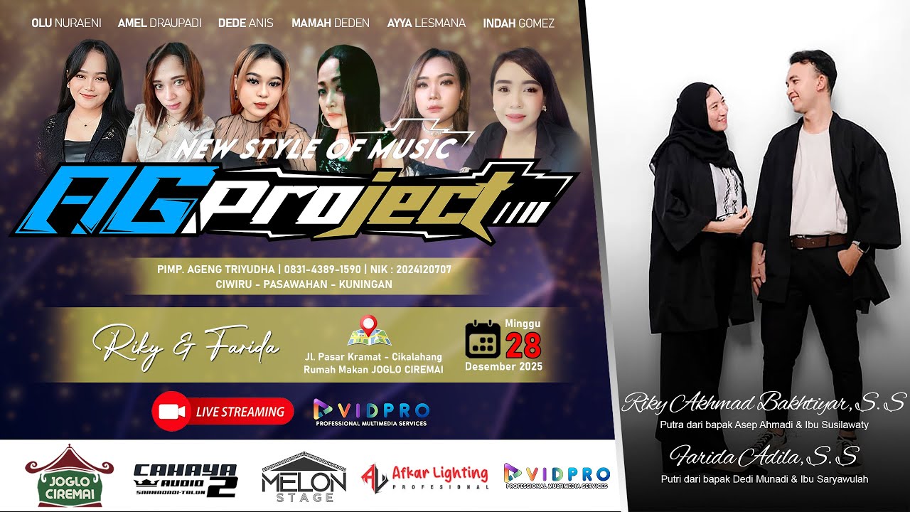 🔴 LIVE NEW STYLE OF MUSIC AG PROJECT 28 DESEMBER 2025, DESA CIKALAHANG | MALAM