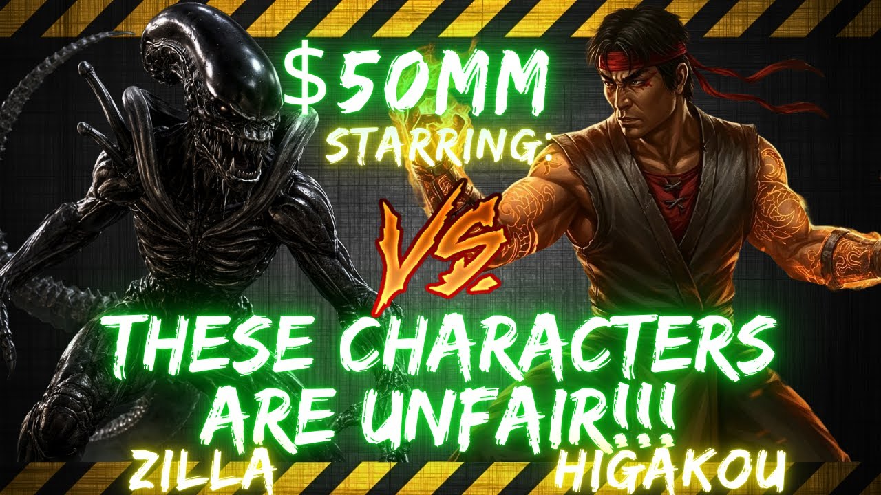 $50MM ft. Zilla vs Higakou | THESE CHARACTERS ARE UNFAIR!!! 🎤👀🔥😱
