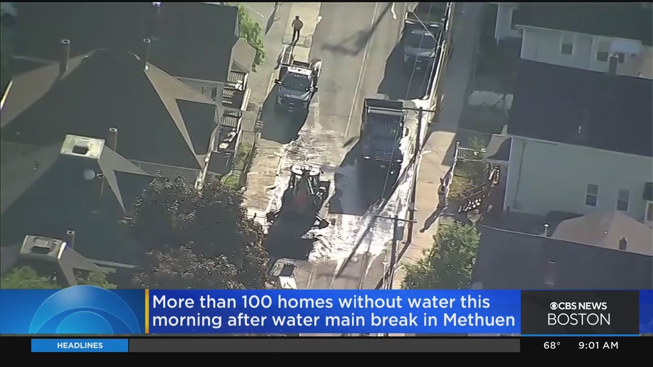 More than 100 Methuen homes lose water service
