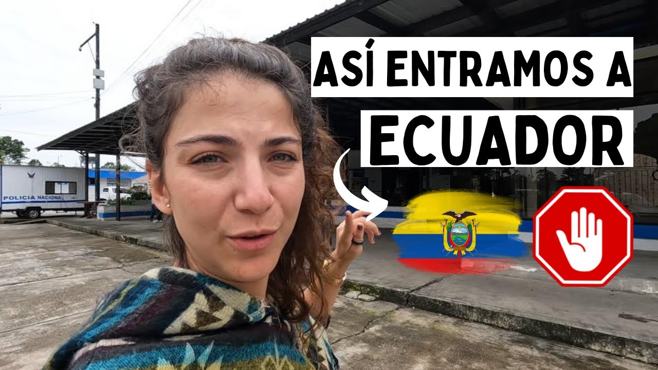 😰Luego de 5 HORAS CRUZAMOS la FRONTERA entre COLOMBIA y ECUADOR 💥[San Miguel PUTUMAYO]