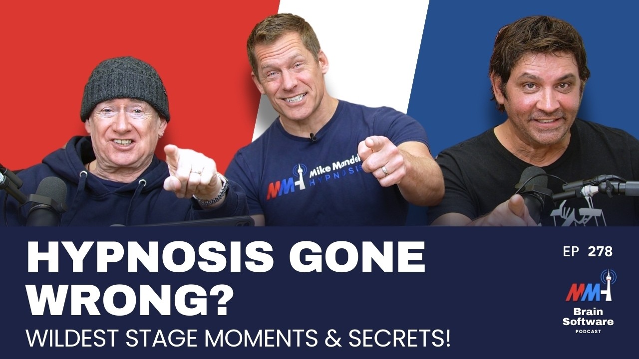 Epic Stories from Decades of Stage Hypnosis Shows - Brain Software Podcast (Ep 278)