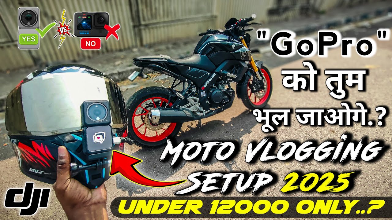Best Budget Motovlogging Setup 2025🔥DJI Action 2 Honest Review |Best Value for Money Action Camera🚀