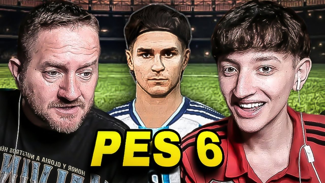 JUGUÉ UN MUNDIAL DE PES 6 CON MI PAPA! (de nuevo)