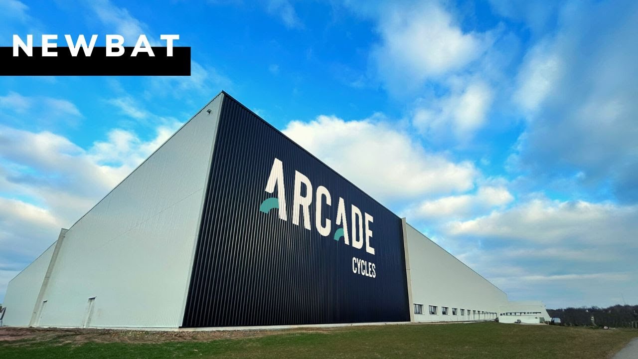 [TIMELAPSE] Nouvelle Usine Arcade Cycles