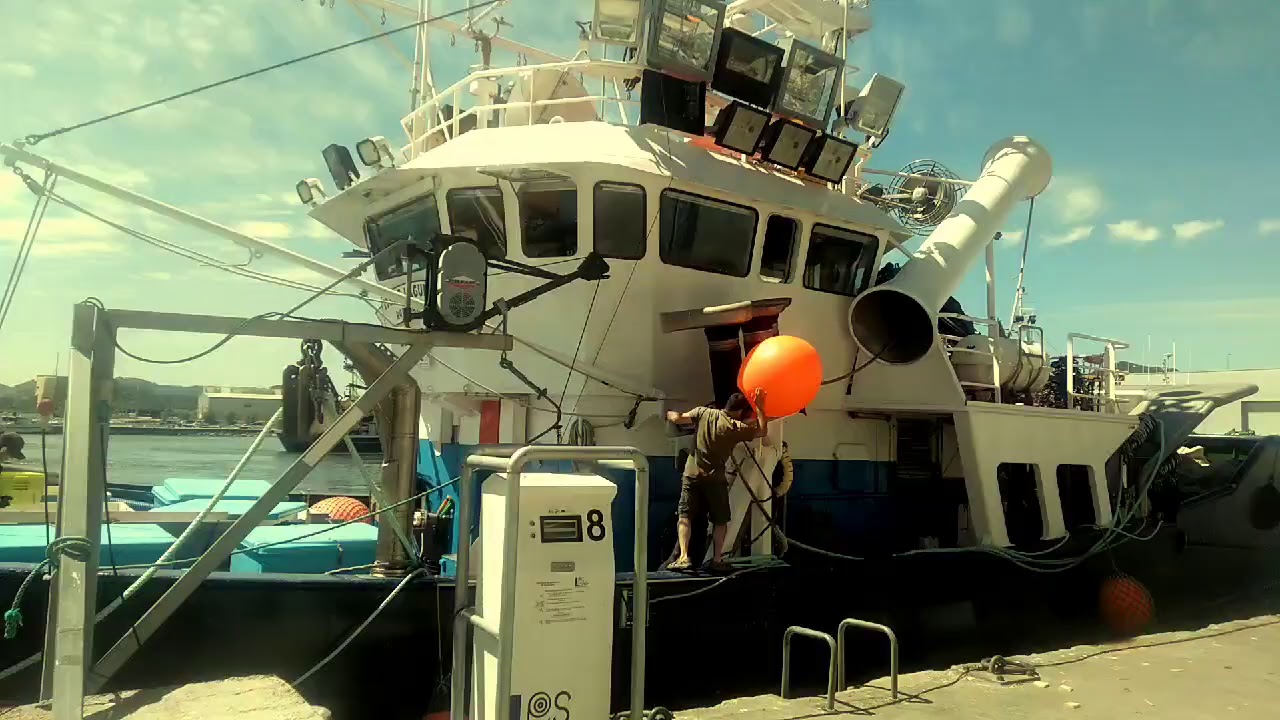 fishing boats in northern Spain - pesca de anchoa barcos de cerco