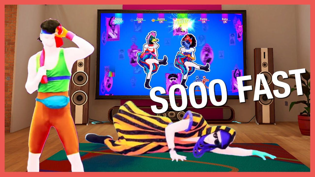 TOP 20 FASTEST Songs on JUST DANCE
