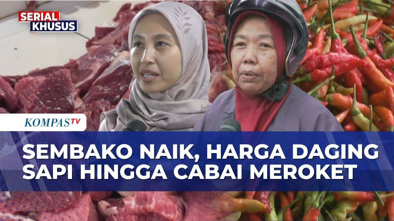Harga Daging Sapi Tembus Rp160.000 di Bandung, Begini Pantauan Harga Bahan Pokok di Jakarta-Manado