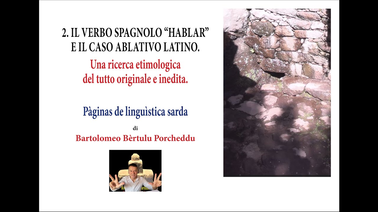 Il verbo spagnolo hablar e il caso ablativo latino