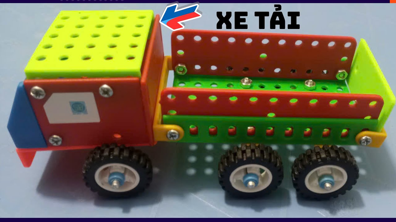 Lắp ghép mô hình xe tải