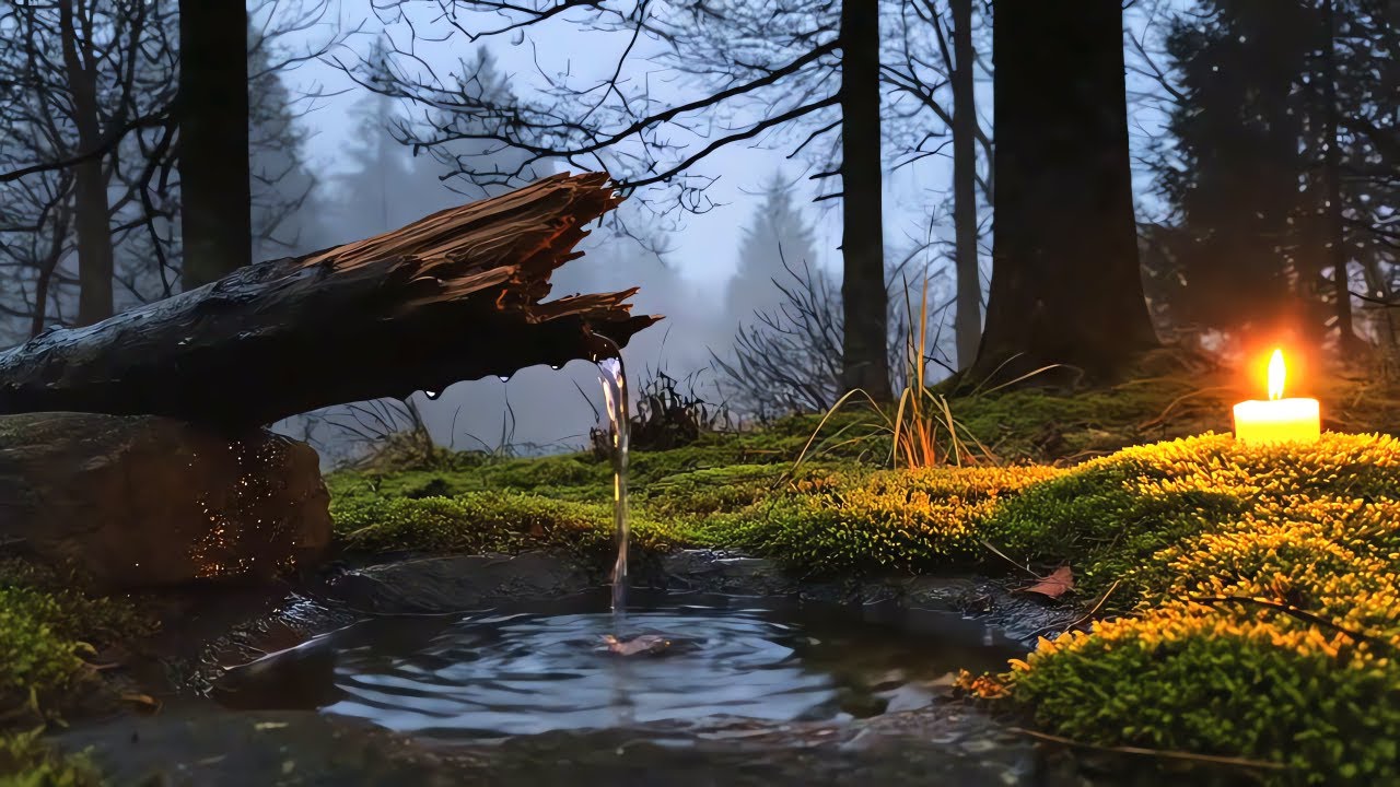 Serene Piano Music with Water 🌿 Healing Relaxation for Sleep, Calm & Meditation