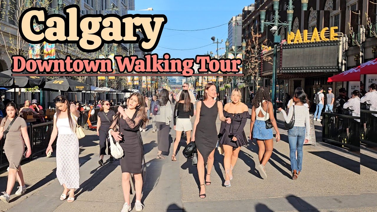 Calgary Downtown Walking Tour 2025 #Calgary #Canada #alberta