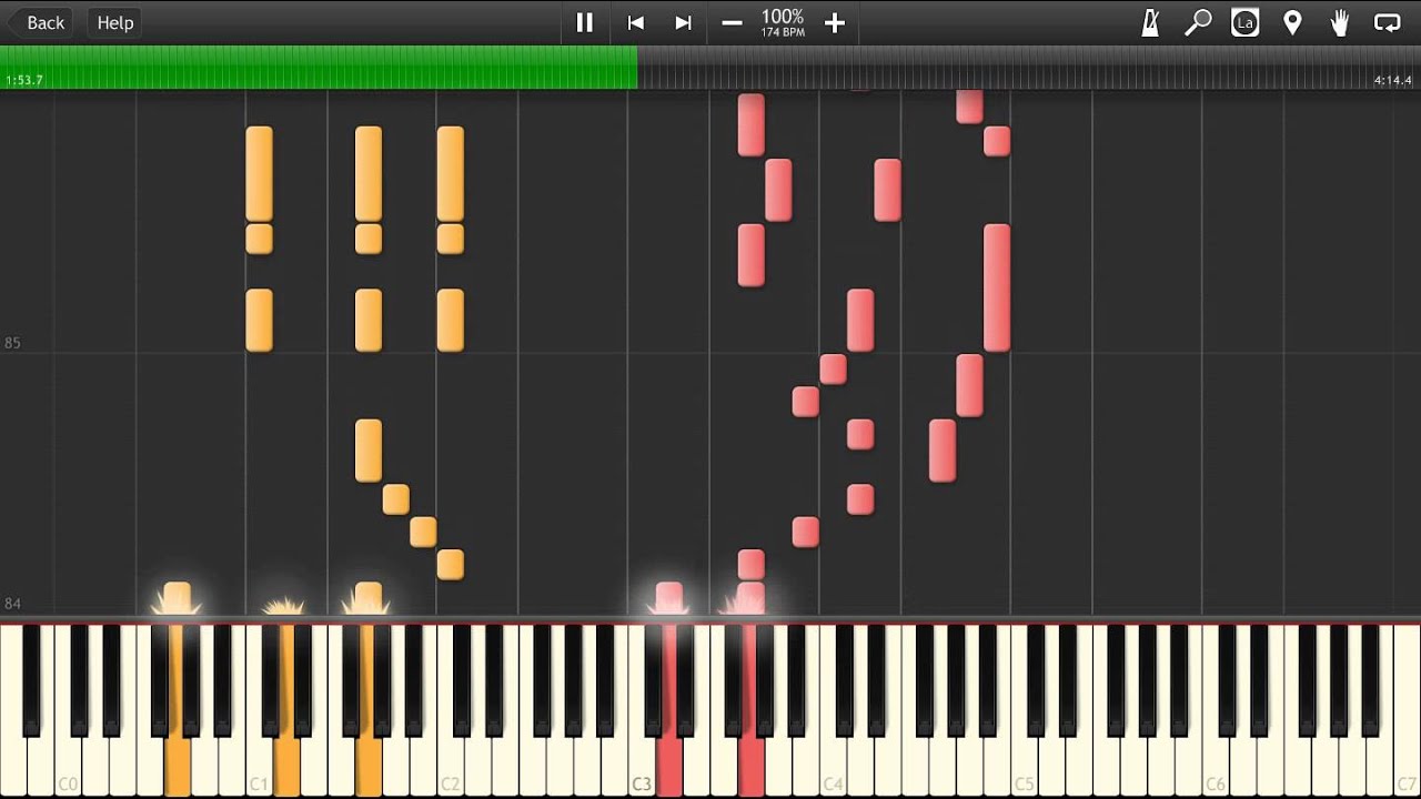 中川かのん - かのん100% (マジカル☆スター かのん100% OP) Piano Transcription