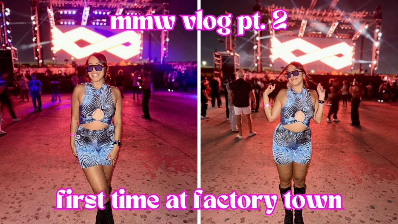 FIRST TIMER FACTORY TOWN EXPERIENCE - MMW 2025 VLOG PT. 2