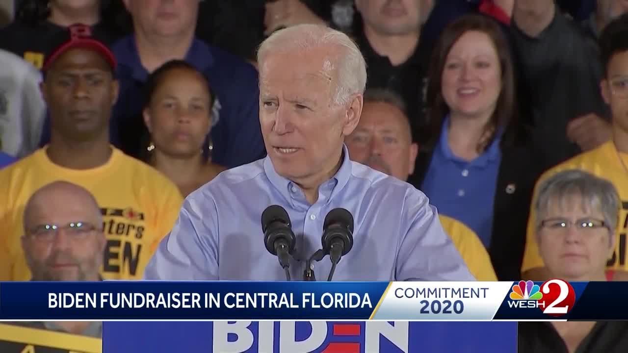Joe Biden holds fundraiser in Seminole County