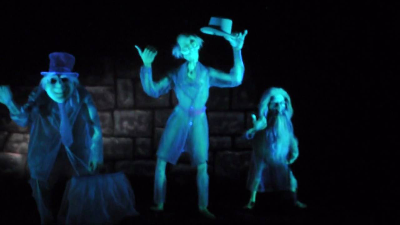 The Haunted Mansion, Disneyland. Summer 2009