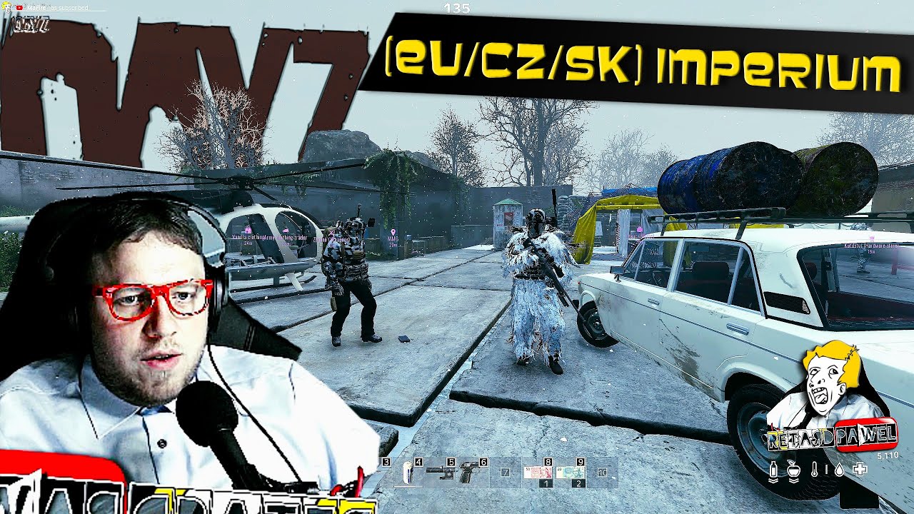 DayZ - CZ/SK - GUSTAV ŘÁDÍ NA IMPERIUM SERVERU!