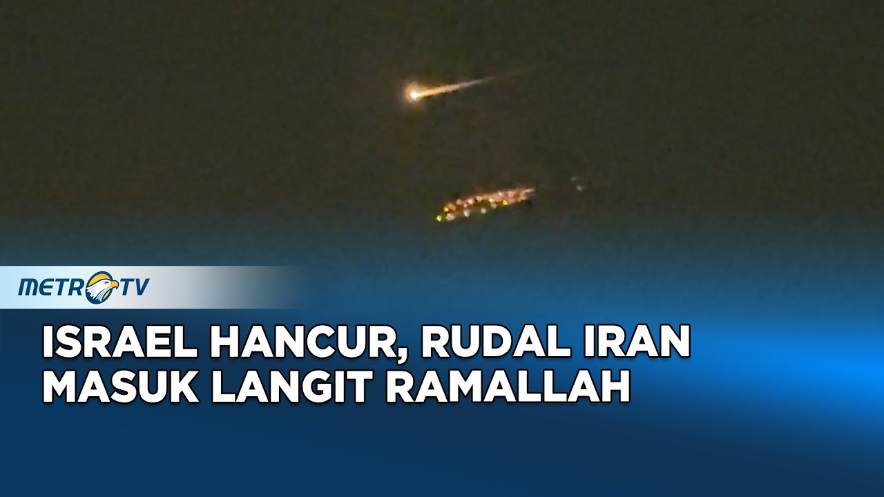 Serangan Rudal Iran Melanda Israel, Konflik Timur Tengah Semakin Memuncak!