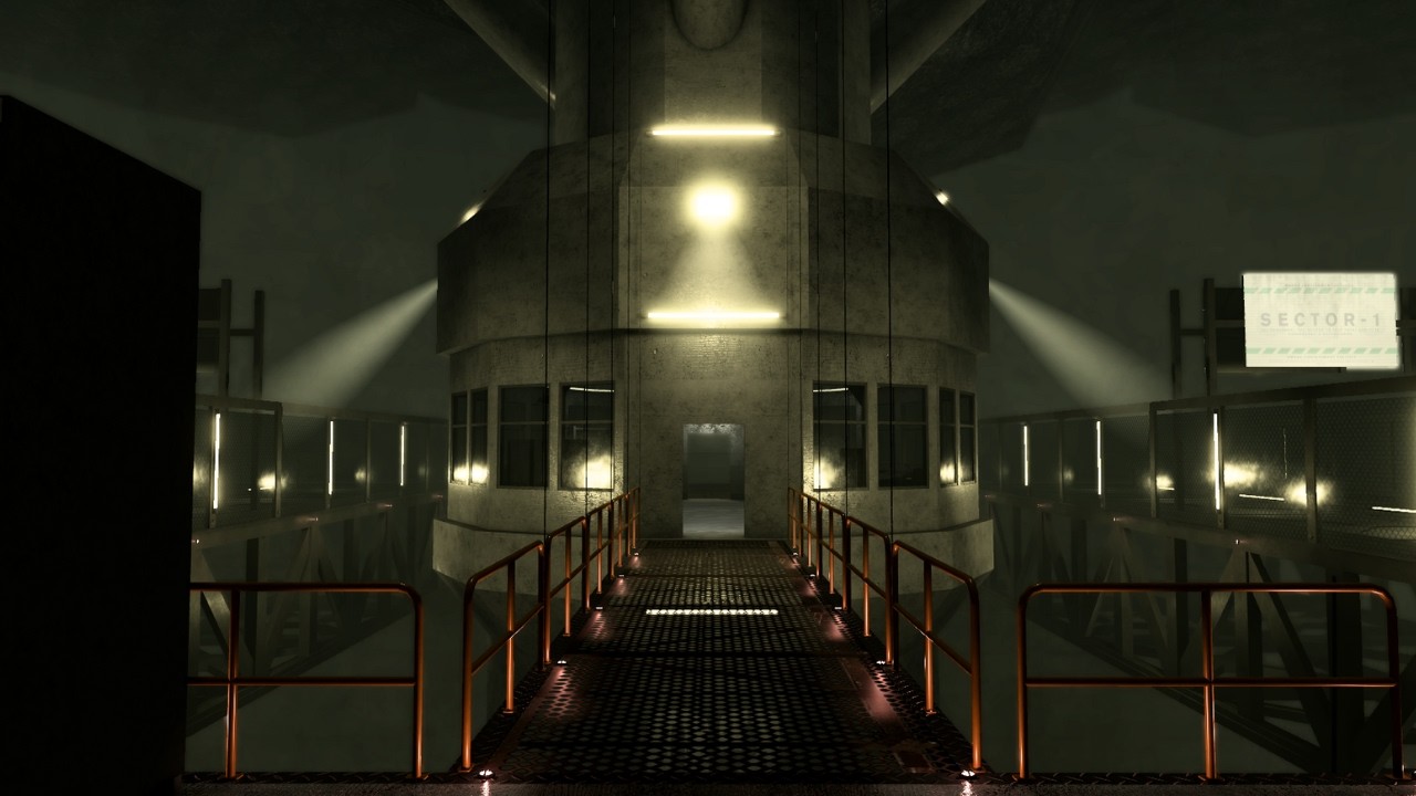 (ROBLOX DEVELOPMENT) Instalación brutalista con iluminación future. 2da demostración. (DESC)