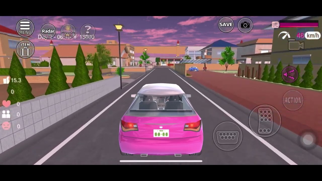 Vlog :1 ngày về quê của mik như thế nào?Game sakura school simulator