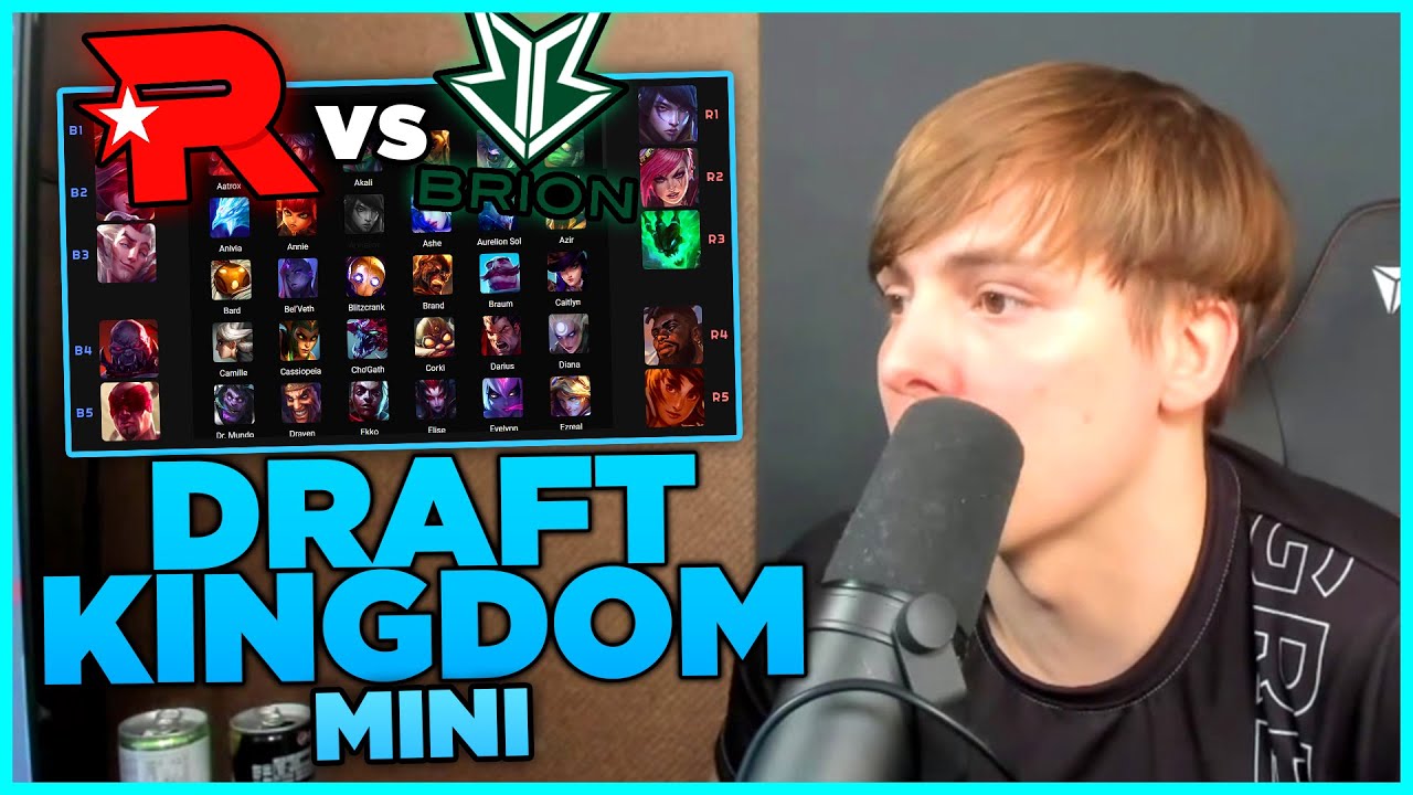 LS | Draft Kingdom Mini - Identifying Who's the Beatdown in a draft mirror - KT vs BRO