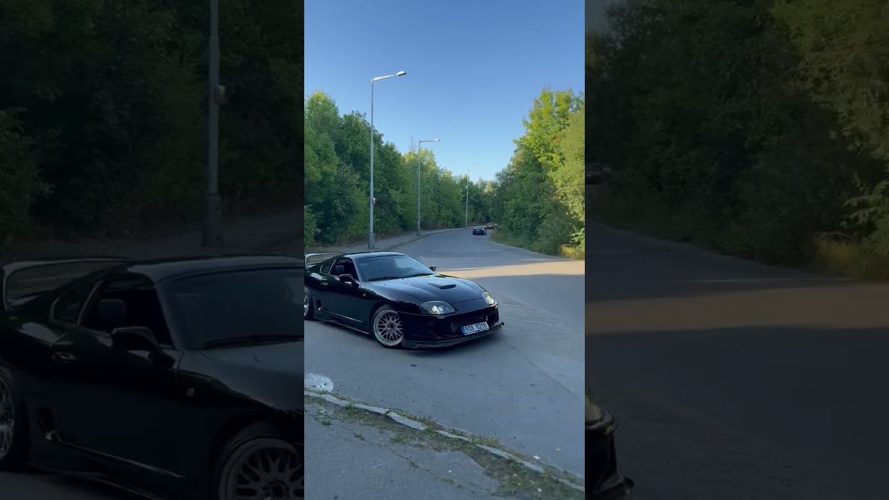 Supra MKIV leaving 
