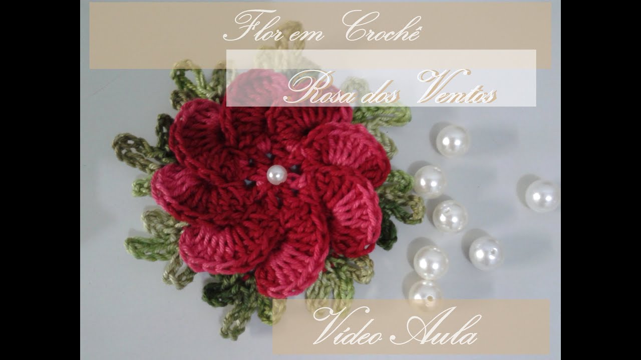 Flor Rosa dos Ventos 🌺