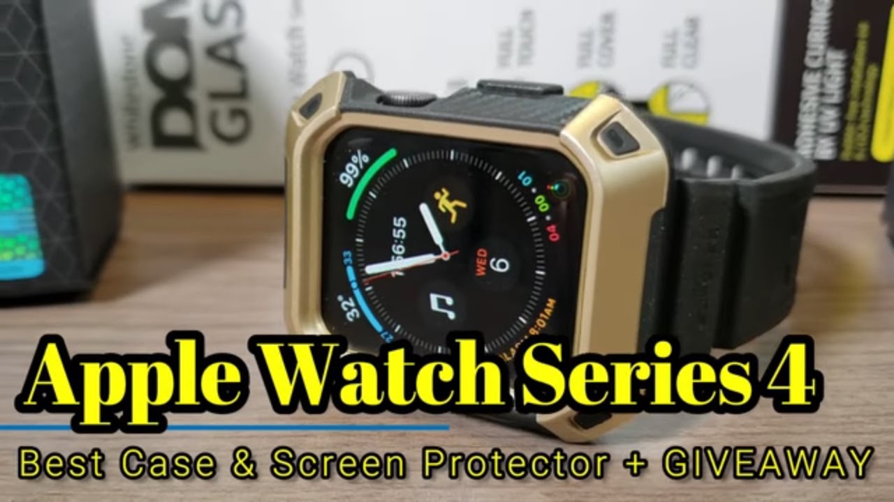 Apple Watch Series 4 - Best Case & Screen Protector + Giveaway!