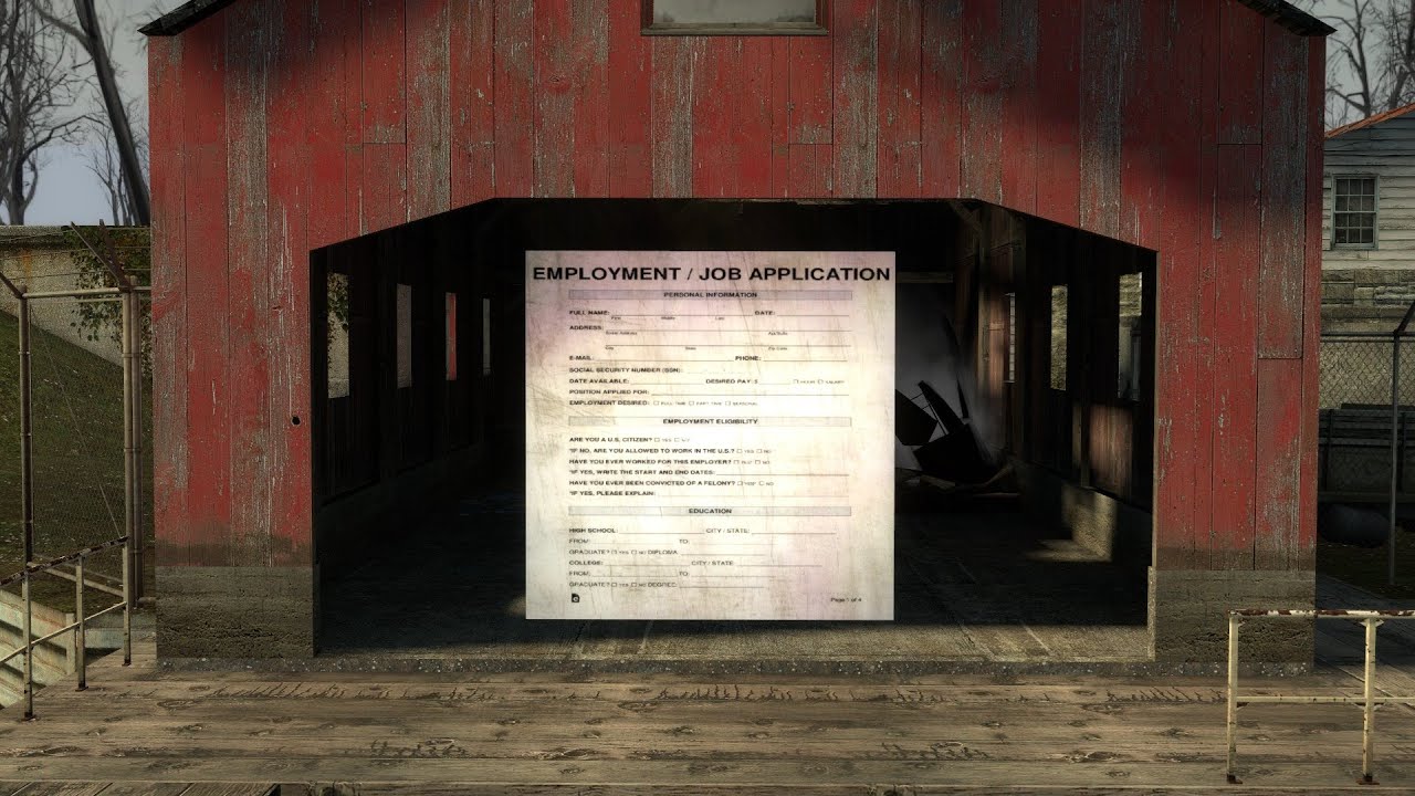 Job Application Nextbot - Garry's Mod