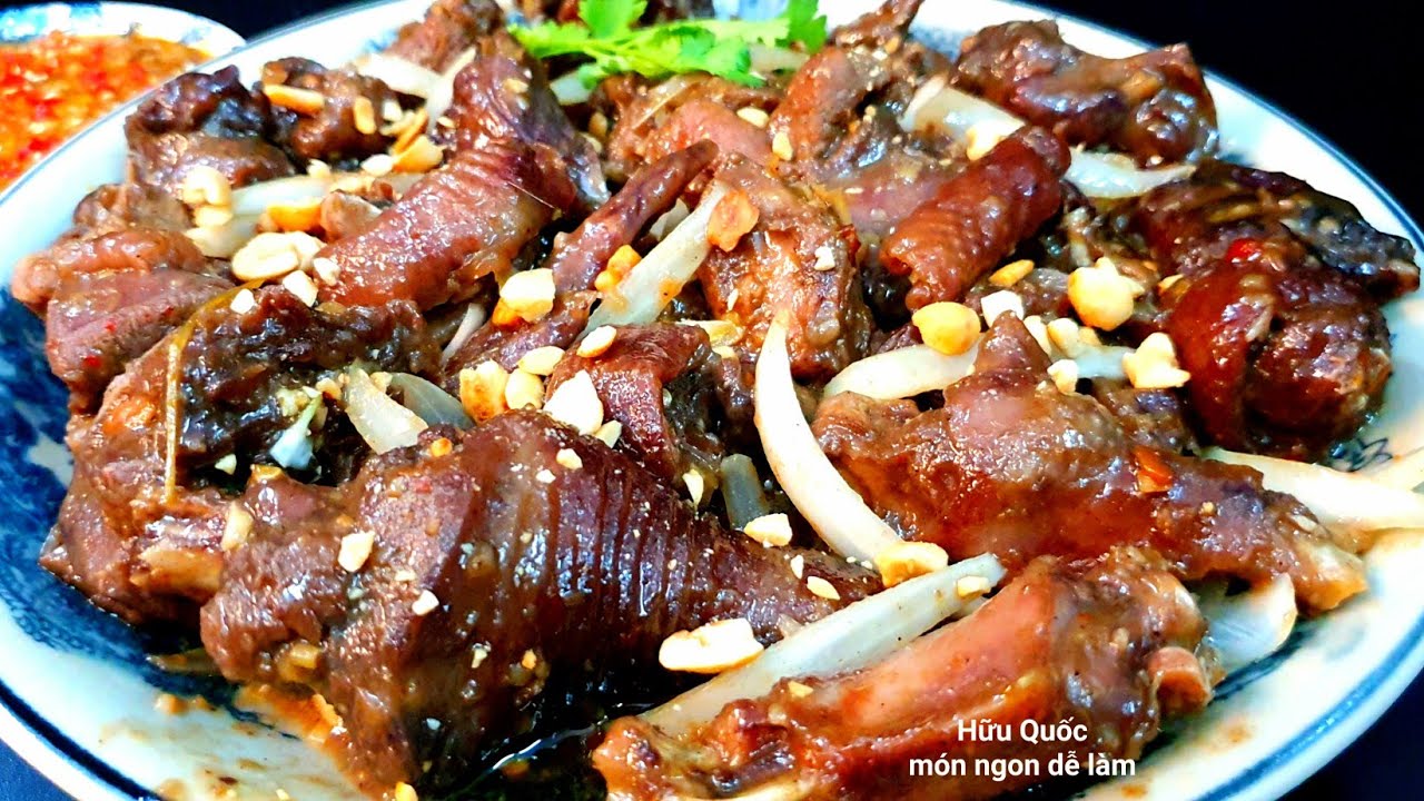 cách nấu GÀ ĐÁ XÀO LĂN thơm ngon đậm đà món ngon ngày tết