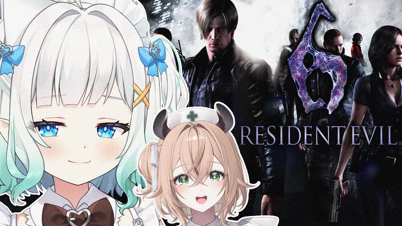 【RESIDENT EVIL 6 CO-OP with NIMI!!】it's zombie huntin season!【Maid Mint Fantôme】